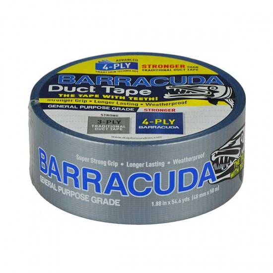 Večnamenski "duct" trak - BARACUDA BLUE