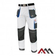 Bele delovne hlače MAXIMUS
