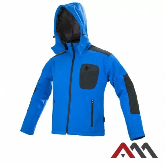 Delovna softshell jakna Modra Delovna softshell jakna Modra