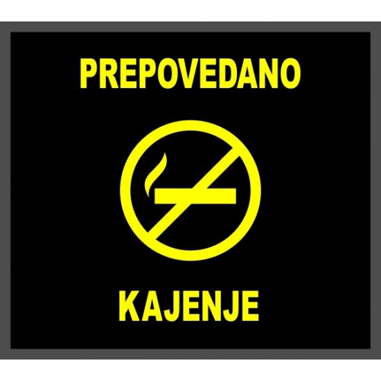 Predpražnik prepovedano kajenje