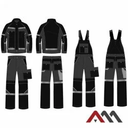 Delovne hlače Professional Ref sive Delovne hlače Professional Ref sive