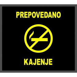 Predpražnik prepovedano kajenje Predpražnik prepovedano kajenje