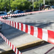 Opozorilni nelepljivi trakovi 70mm x 200m rdeče-beli Opozorilni nelepljivi trakovi 70mm x 200m rdeče-beli